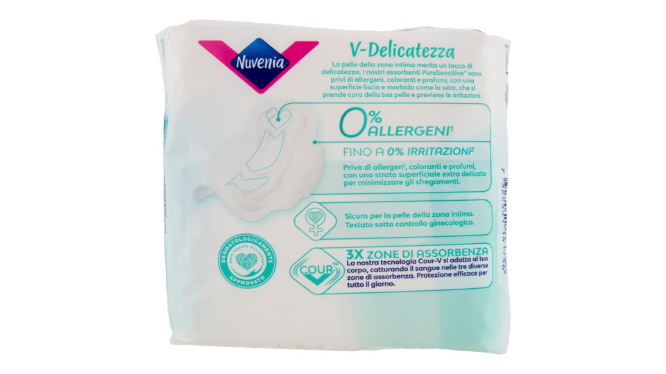 Nuvenia PureSensitive Ultra + con Ali 12 pz