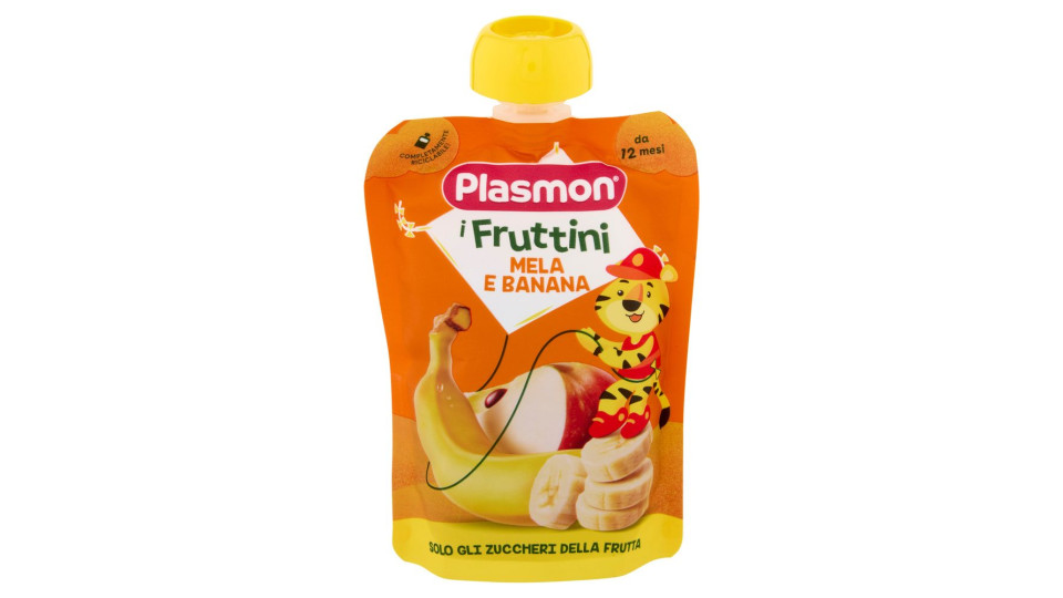 Plasmon i Fruttini Mela e Banana 130 g