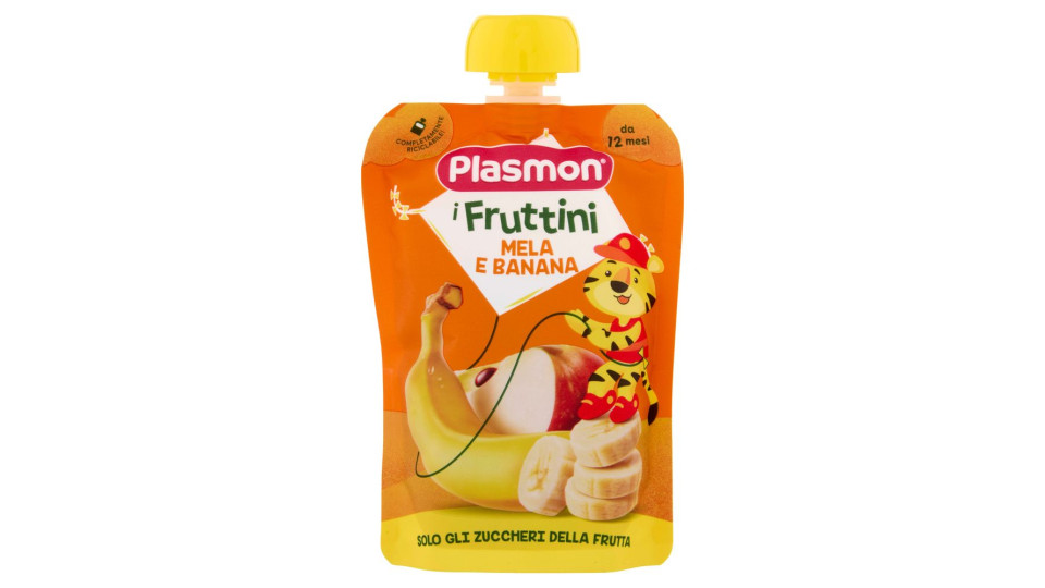 Plasmon i Fruttini Mela e Banana 130 g