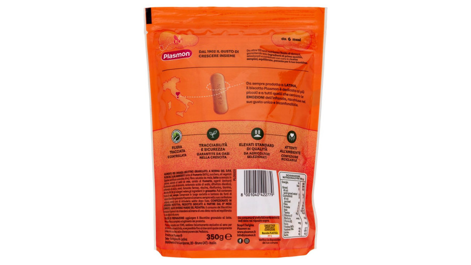 Plasmon il Biscottino Granulato 350 g