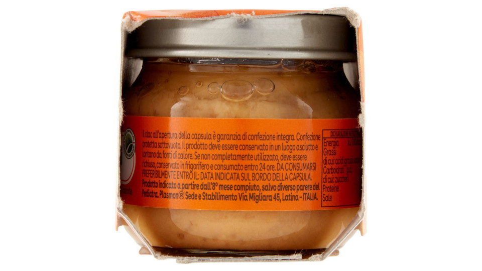 Plasmon Omogeneizzato Fagioli con carote 2 x 80 g