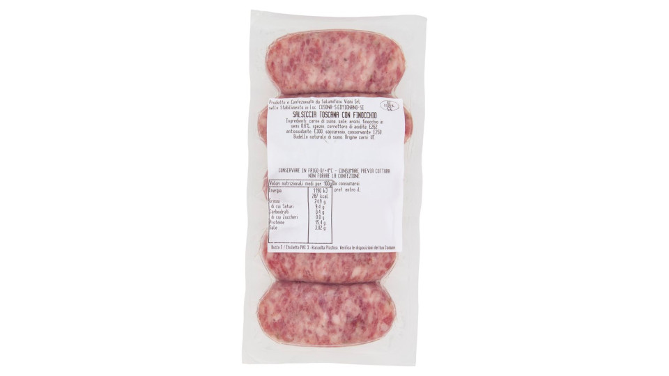Salsiccia Toscana Con Finocchio