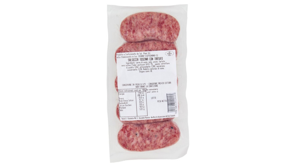 Salsiccia Toscana Con Tartufo