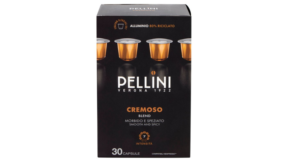 Pellini Cremoso Compatibili Nespresso* 30 Capsule 165 g