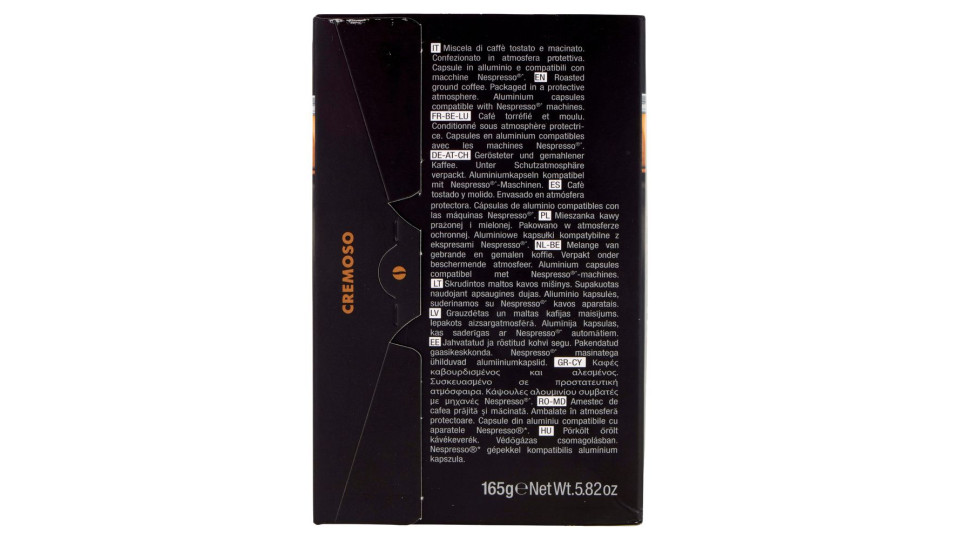 Pellini Cremoso Compatibili Nespresso* 30 Capsule 165 g