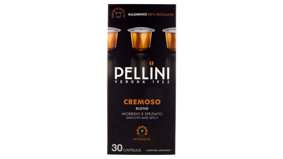 Pellini Cremoso Compatibili Nespresso* 30 Capsule 165 g