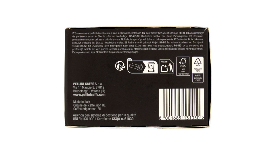 Pellini Cremoso Compatibili Nespresso* 30 Capsule 165 g