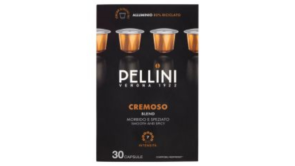 Pellini Cremoso Compatibili Nespresso* 30 Capsule 165 g
