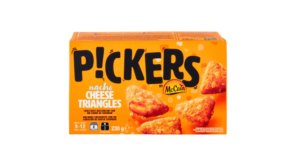 Pickers nacho Cheese Triangles 230 g