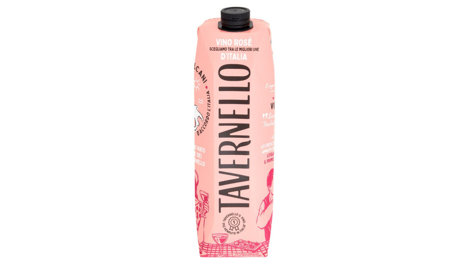 Tavernello Vino Rosé d'Italia 1 L