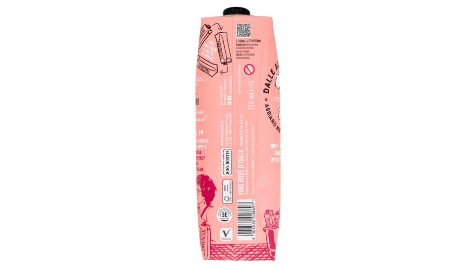 Tavernello Vino Rosé d'Italia 1 L