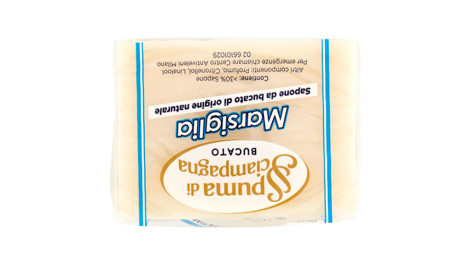 Spuma di Sciampagna Bucato Marsiglia Sapone da bucato di origine naturale 250 g