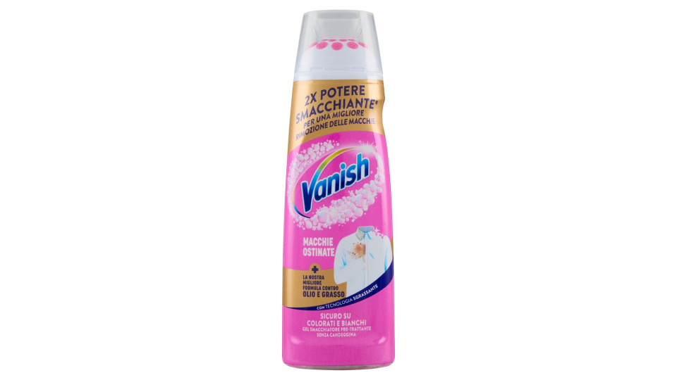 Vanish Gel Smacchiatore Pre-Trattante Senza Candeggina 200 ml