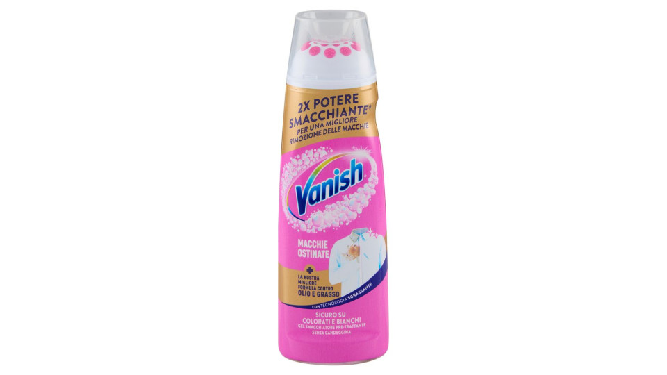 Vanish Gel Smacchiatore Pre-Trattante Senza Candeggina 200 ml
