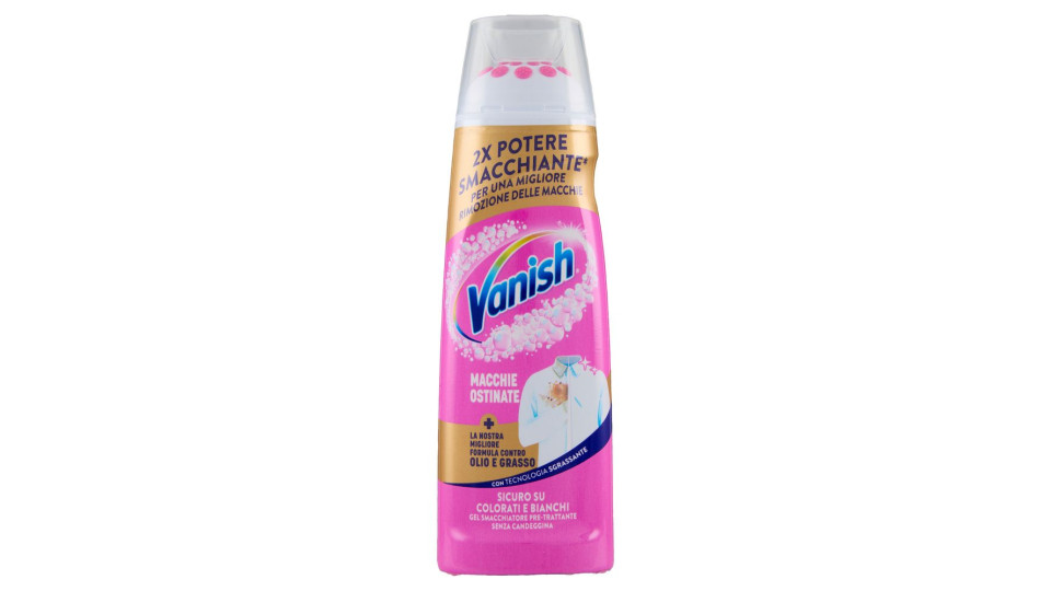 Vanish Gel Smacchiatore Pre-Trattante Senza Candeggina 200 ml