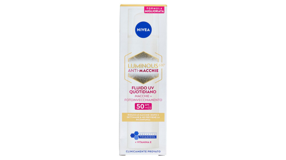 Nivea Luminous630 Anti-Macchie Fluido UV Quotidiano SPF 50 40 ml