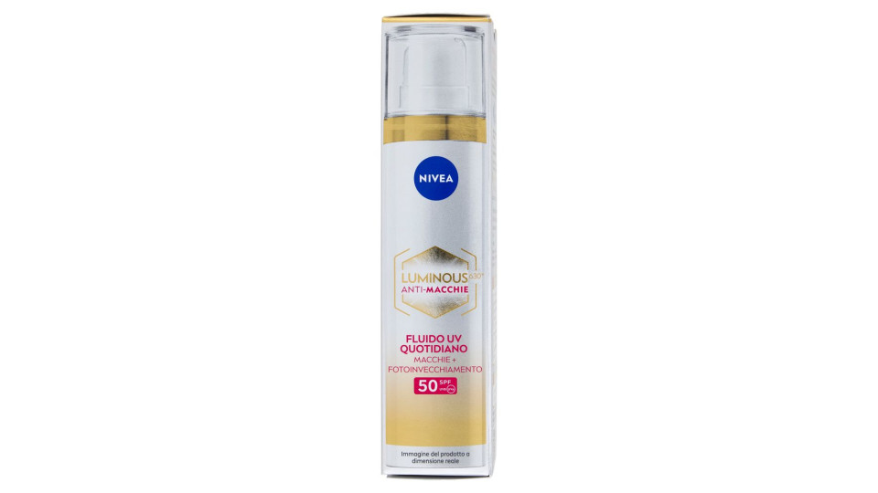 Nivea Luminous630 Anti-Macchie Fluido UV Quotidiano SPF 50 40 ml