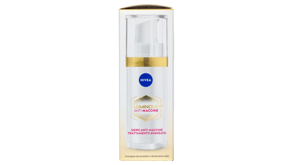 Nivea Luminous630 Anti-Macchie Siero Anti-Macchie Trattamento Avanzato 30 ml
