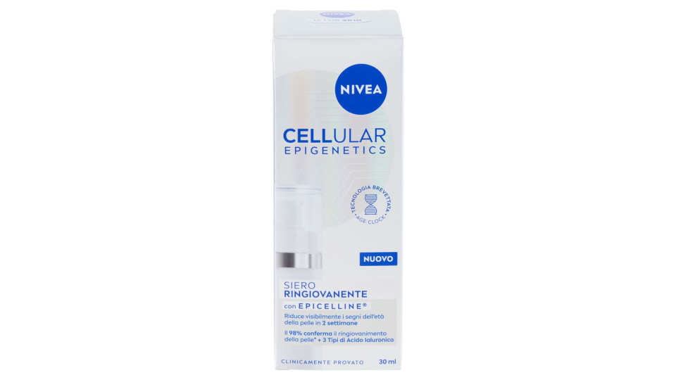Nivea Cellular Epigenetics Siero Ringiovanente con Epicelline 30 ml