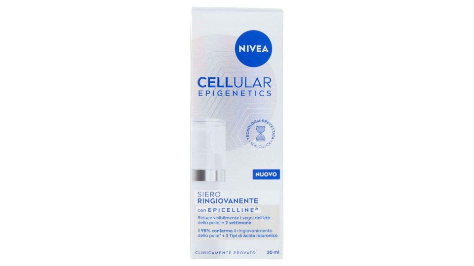 Nivea Cellular Epigenetics Siero Ringiovanente con Epicelline 30 ml