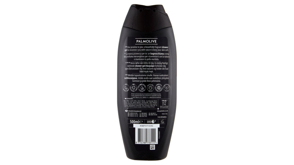 Palmolive bagnoschiuma Men Energising 3 in 1 con oli essenziali 500 ml