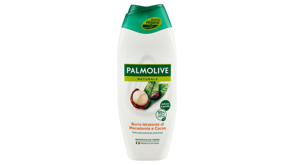 Palmolive bagnoschiuma Naturals Macadamia e Cacao idratante 500ml