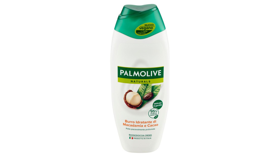 Palmolive bagnoschiuma Naturals Macadamia e Cacao idratante 500ml