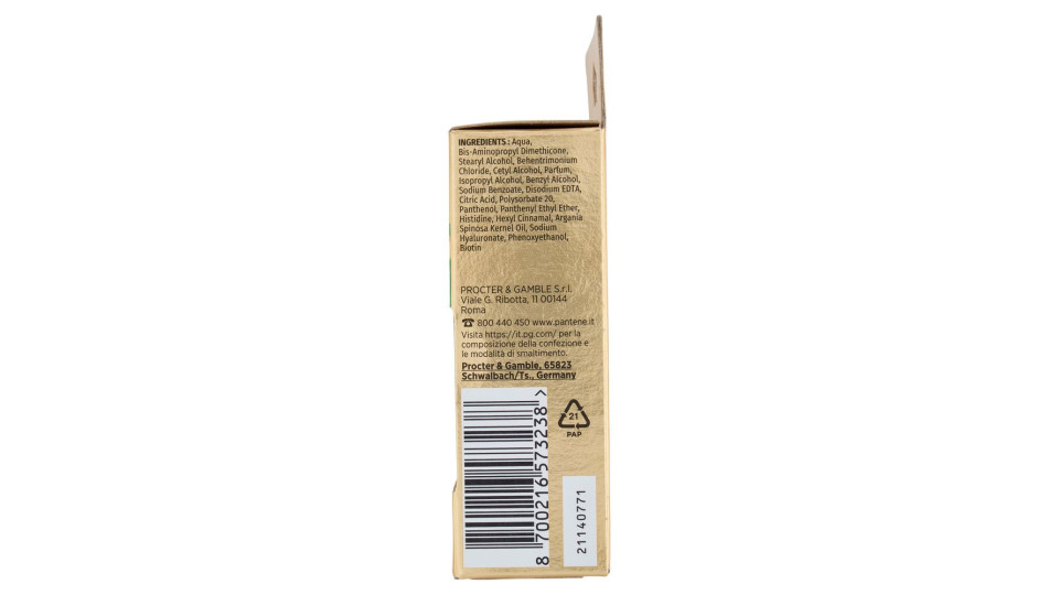 Pantene Pro-V Lisci Effetto Seta Serum Shots Active Nutri-Plex 3 x 15 ml