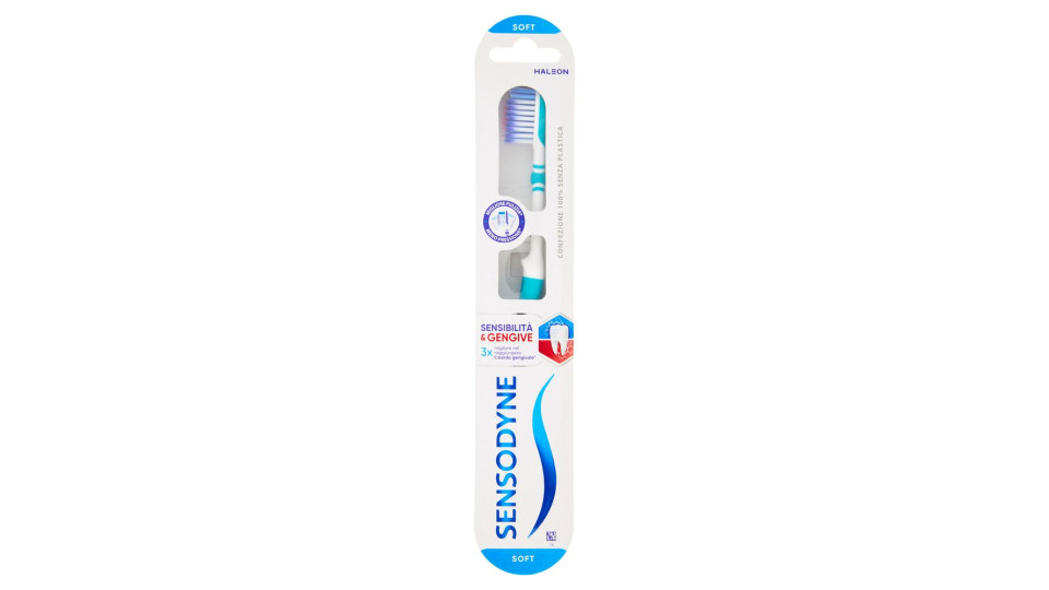 Sensodyne Sensibilità e Gengive, Spazzolino Denti e Gengive Sensibili, Soft