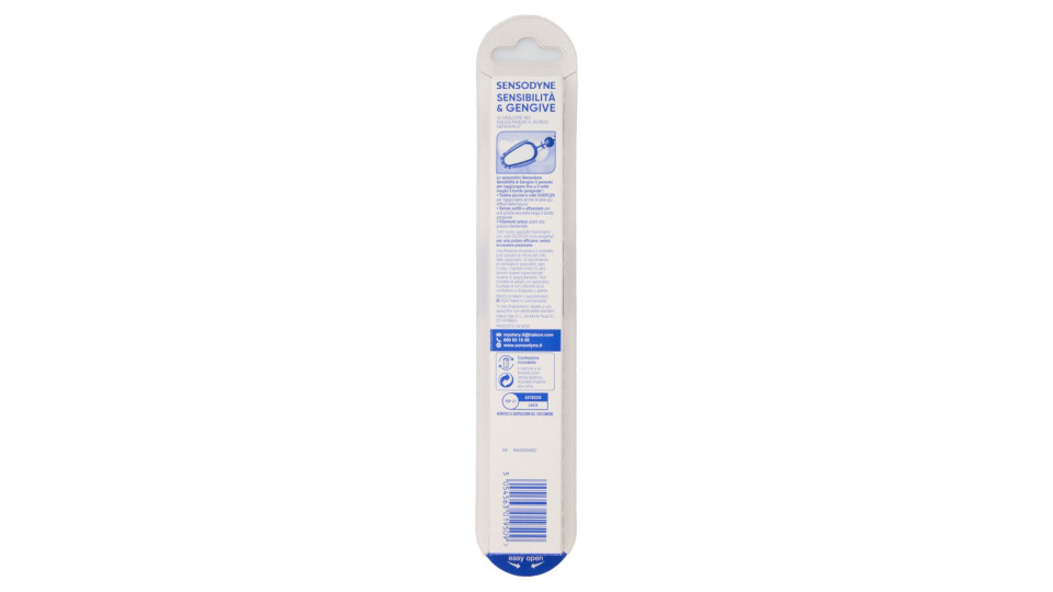 Sensodyne Sensibilità e Gengive, Spazzolino Denti e Gengive Sensibili, Soft