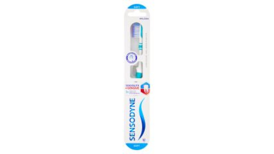 Sensodyne Sensibilità e Gengive, Spazzolino Denti e Gengive Sensibili, Soft