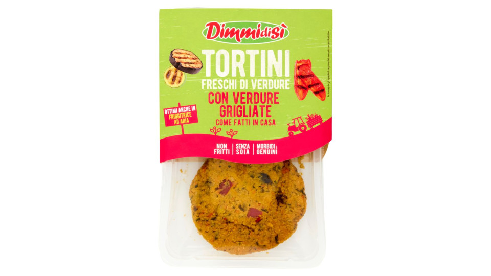 Dimmidisì Tortini Freschi Di Verdure Con Verdure Grigliate 2 X 80 G
