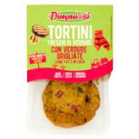 Dimmidisì Tortini Freschi Di Verdure Con Verdure Grigliate 2 X 80 G