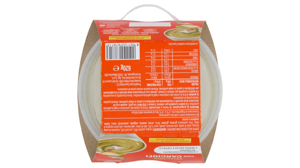 Vellutata Con Carciofi 620 G