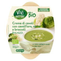 Crema Di Cavoli Con Cavolfiore, Verza E Broccoli Biologica 400 G
