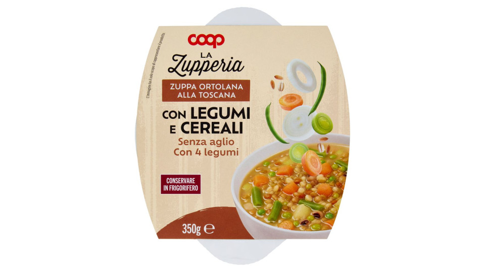 Zuppa Ortolana Alla Toscana Con Legumi E Cereali 350 G