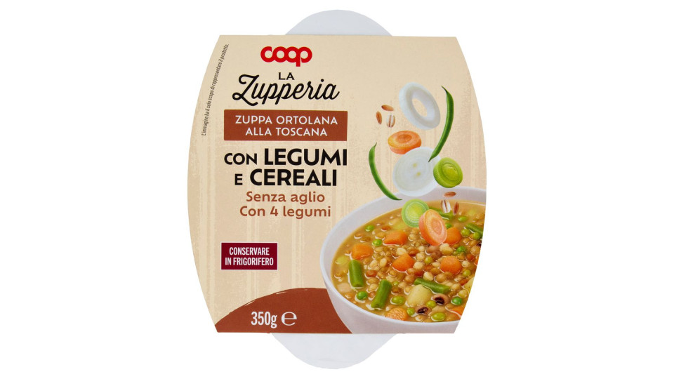 Zuppa Ortolana Alla Toscana Con Legumi E Cereali 350 G
