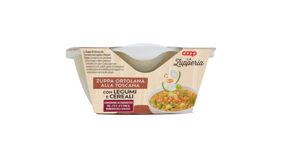 Zuppa Ortolana Alla Toscana Con Legumi E Cereali 350 G