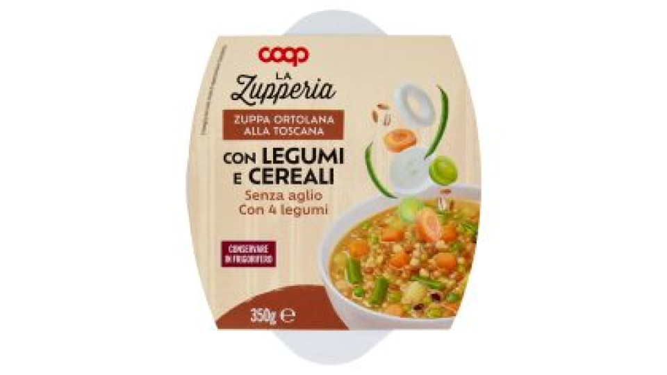 Zuppa Ortolana Alla Toscana Con Legumi E Cereali 350 G