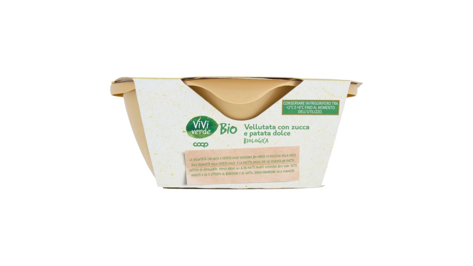 Vellutata Con Zucca E Patata Dolce Biologica 400 G