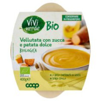 Vellutata Con Zucca E Patata Dolce Biologica 400 G