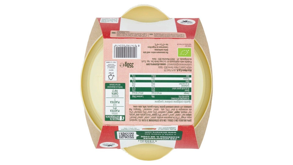 Alce Nero Zuppa Con 5 Cereali 350 G