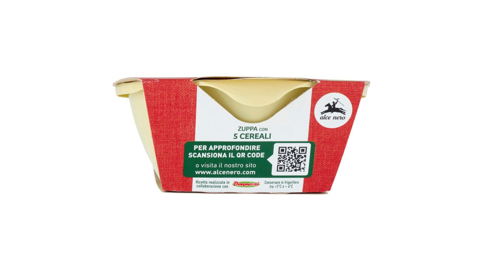 Alce Nero Zuppa Con 5 Cereali 350 G