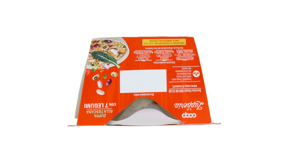 Zuppa Alla Toscana Con 7 Legumi 620 G