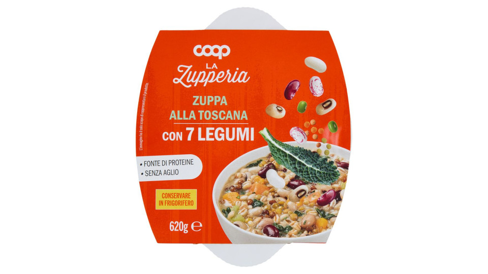 Zuppa Alla Toscana Con 7 Legumi 620 G