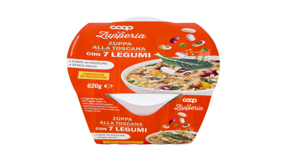 Zuppa Alla Toscana Con 7 Legumi 620 G