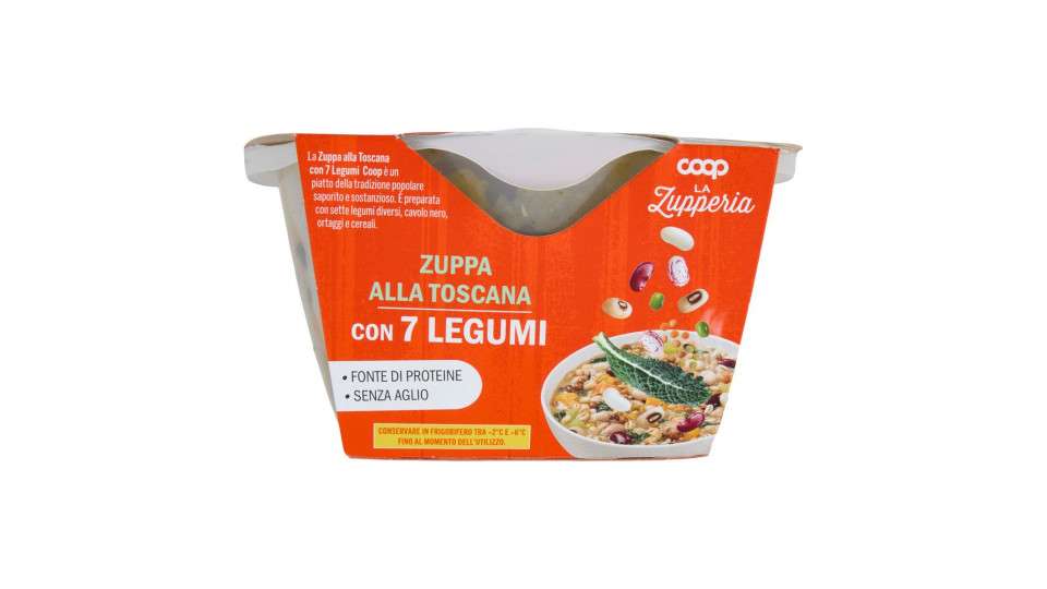 Zuppa Alla Toscana Con 7 Legumi 620 G