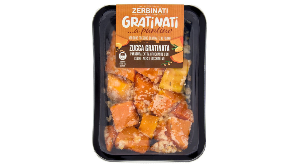 Zerbinati Gratinati ... A Puntino Zucca Gratinata 180 G