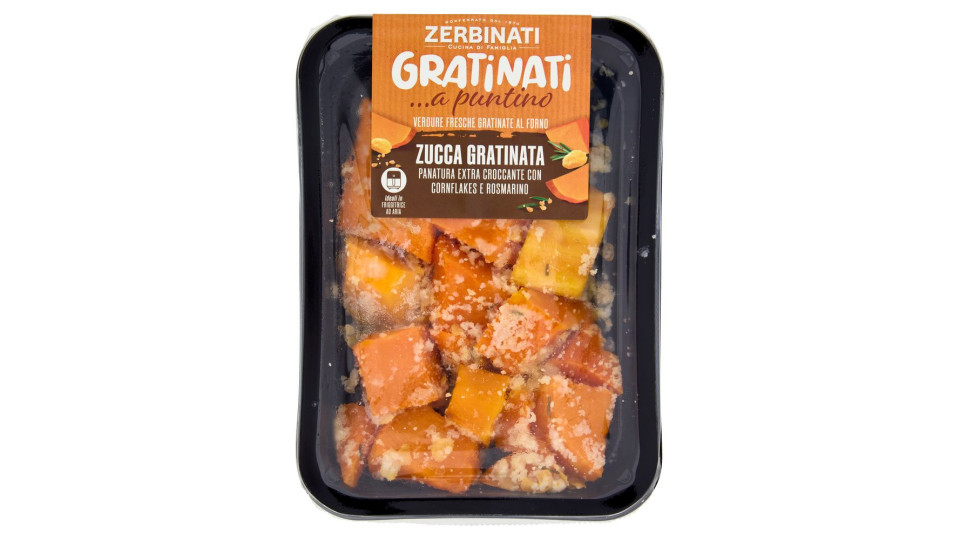 Zerbinati Gratinati ... A Puntino Zucca Gratinata 180 G