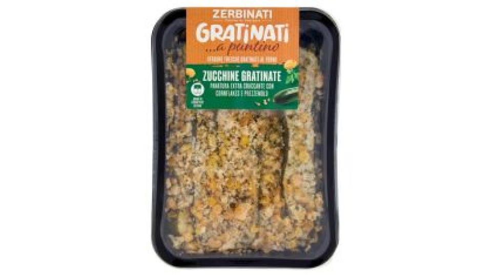 Zerbinati Gratinati ... A Puntino Zucchine Gratinate 180 G